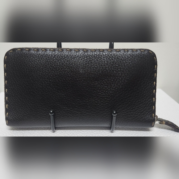 FENDI Selleria Leather Zip Around Wallet - Picture 5 of 16